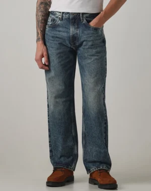 Heritage Slim-Straight Jeans – Distressed Pacific Blue